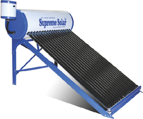 Supreme Solar 125 LPD ETC Solar Water Heater